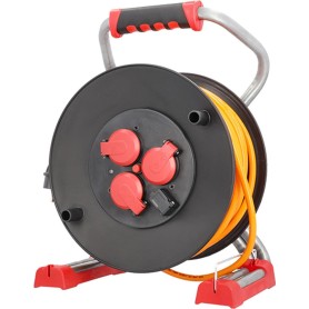 BACHMANN Profi-Kabeltrommel 3xCEE7/3 (399.193)