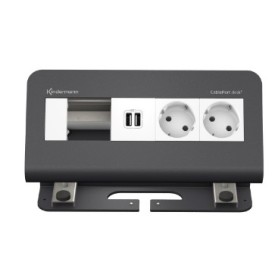 Kindermann 7430000172 cassetta di scarico Tipo F Grigio, Bianco
