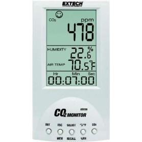 EXTECH Desktop CO2 Überwachung von Kohlendioxid der Luftqualität in Innenräumen Gas-Messgerät (CO220)