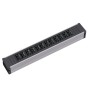 Bachmann 919.2002 prolunghe e multiple 12 presa(e) AC Nero