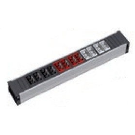 Bachmann 919.2004 prolunghe e multiple 3 presa(e) AC Interno Nero, Grigio