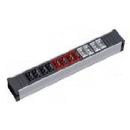 Bachmann 919.2004 prolunghe e multiple 3 presa(e) AC Interno Nero, Grigio