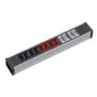 Bachmann 919.2004 prolunghe e multiple 3 presa(e) AC Interno Nero, Grigio