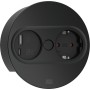 Bachmann 946.104 presa energia Type F + USB A + USB C Nero