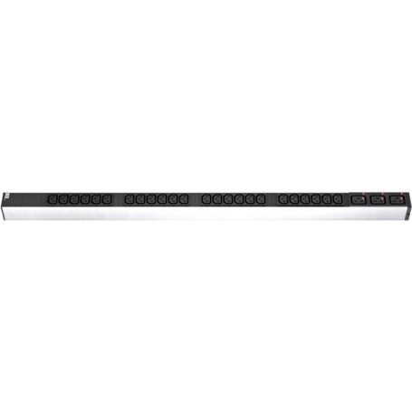 Steckdosenleiste vertikal 24x C13 + 3x C19 1-phasig, Stecker CEE 16 A Hersteller: Bachmann (691781)