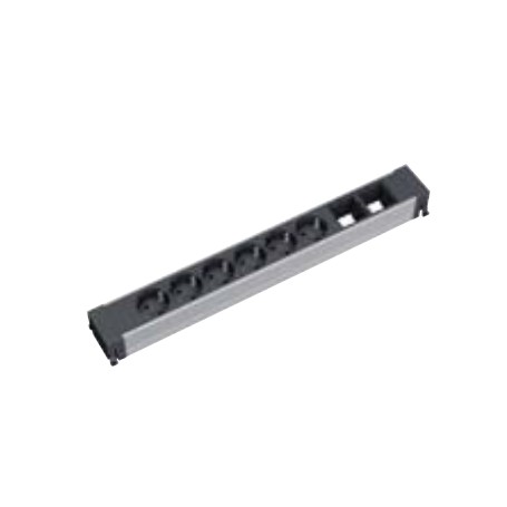 Bachmann 909.0026 prolunghe e multiple 4 presa(e) AC Nero