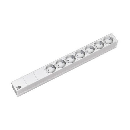 Bachmann 333.406 unità di distribuzione dell'energia (PDU) 7 presa(e) AC Grigio, Argento