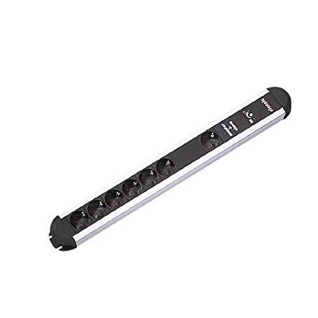 Bachmann PRIMO prolunghe e multiple 1,75 m 7 presa(e) AC Nero (332.071)