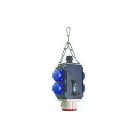 BACHMANN Energiewürfel, 4-fach, 1x CEE, IP44 - D / NL / A / L - 1 Stück (349.302)