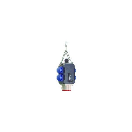 BACHMANN Energiewürfel, 4-fach, 1x CEE, IP44 - D / NL / A / L - 1 Stück (349.302)