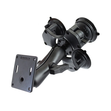 RAM Mounts RAP-365-101-2461U kit di fissaggio Nero Alluminio, Composito