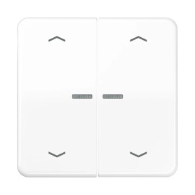 JUNG BTCD17102PWW interruttore della luce Duroplast Bianco