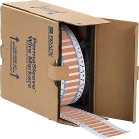 Brady 3PS-375-2-OR segnacavo Arancione Poliolefine 1000 pz (130194)
