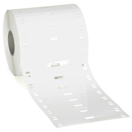 Brady BPT-7510-7598-WT segnacavo Bianco Poliestere 1000 pz (197432)