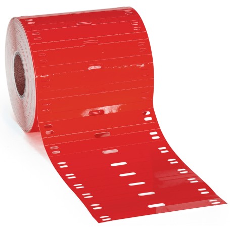 Brady BPT-7510-7598-RD segnacavo Rosso Poliestere 1000 pz (197435)