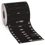 Brady BPT-7510-7598-BK segnacavo Nero Poliestere 1000 pz (197437)