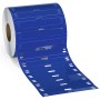 Brady BPT-7510-7598-BL segnacavo Blu Poliestere 1000 pz (197438)