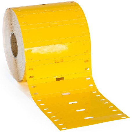 Brady BPT-7515-7598-YL segnacavo Giallo Poliestere 1000 pz (197440)