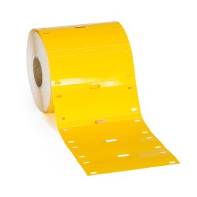 Brady BPT-7525-7598-YL segnacavo Giallo Poliestere 500 pz (197447)