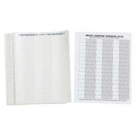 Brady LAT-59-361-2.5 etichetta per stampante Bianco Etichetta per stampante autoadesiva (089404)