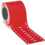 Brady THT-6010-7598-RD etichetta per stampante Rosso Etichetta per stampante non adesiva (196716)