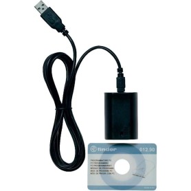 Finder Programmierset für Zeitschaltuhr 12.71, Serie 012.90 012.90 Versorgung über die USB-Schnittstelle vom PC (012.90)
