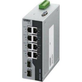 Phoenix Contact Industrial Ethernet Switch - FL SWITCH 4008T-2SFP 2891062 24 V/DC Anzahl Ethernet Ports 8 Anzahl LWL Por (289106