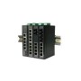 MICROSENS Fast Ethernet Industrial Switch Entry Line - Switch - 8 x 10/100 - an DIN-Schiene montierbar (MS655140X)
