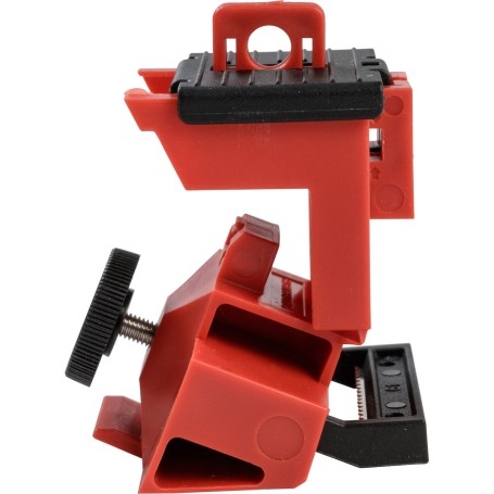 Brady 148686 dispositivo di lockout e tagout Nero, Rosso Nylon, Polipropilene (PP)