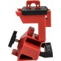 Brady 148686 dispositivo di lockout e tagout Nero, Rosso Nylon, Polipropilene (PP)