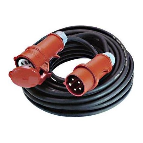 Bachmann 346.170. Produktfarbe: Schwarz, Rot, Geschlecht: Männlich/Weiblich, Kabellänge: 5 m (0165030)