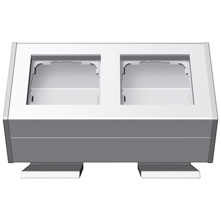 GIRA 7875263 Placca copripresa e copri interruttori Bianco (119227)