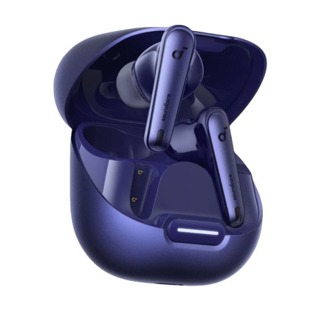 Soundcore Liberty 4 NC - Blue Auricolare True Wireless Stereo (TWS) In-ear Musica e Chiamate USB tipo-C Bluetooth Blu, Blu marin (A3947G31)
