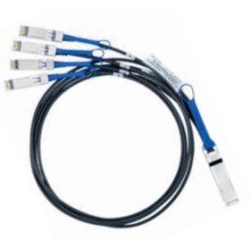Nvidia MC2609130-003 cavo InfiniBand e in fibra ottica 3 m QSFP 4x SFP+ Nero (980-9I64Y-00B003)
