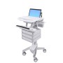 Ergotron StyleView Bianco Computer portatile Carrello multimediale (SV43-1130-0)