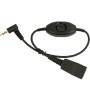 Jabra 8800-00-79 cavo telefonico 0,5 m Nero (8800-00-79)