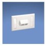 PLACCA PER 4 PRESE NETKEY BIANCA (NK4HSFAWY)