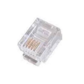 PLUG 6P4C CAT.3 CAVO PIATTO CF10 (WPC-MDP-642-3U-F06)