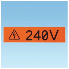 Panduit T100X000VQC-WH nastro per etichettatrice Bianco su blu (T100X000VQC-WH)