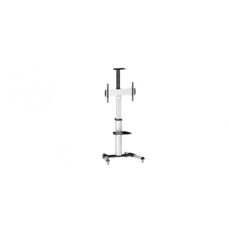 Reflecta 23210 Supporti a parete per TV 177,8 cm (70") Pavimento Alluminio, Nero