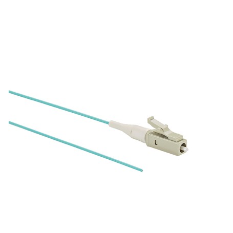 Panduit NKFPX1BN1NNM001 cavo a fibre ottiche 1 m LC Pigtail OM3 Colore acqua, Blu (NKFPX1BN1NNM001)