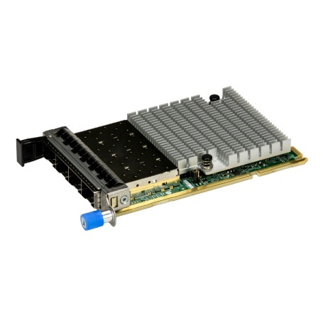 Supermicro AOC-A25G-I4SM-O scheda di rete e adattatore Interno Ethernet / Fiber 25000 Mbit/s (AOC-A25G-i4SM-O)