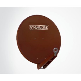 Schwaiger SPI075PR011 antenna per satellite 10,7 - 12,75 GHz Rosso