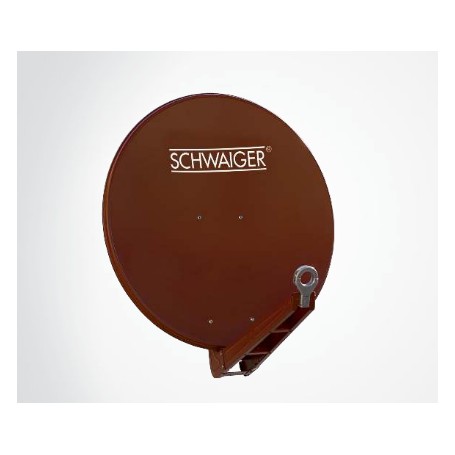 Schwaiger SPI075PR011 antenna per satellite 10,7 - 12,75 GHz Rosso