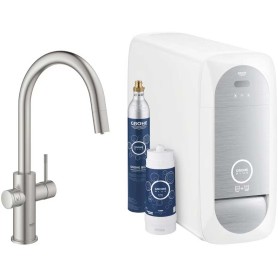 Grohe Blue Home Duo 31541DC0 - Kit di avviamento con bocca a L, con bocca estraibile, Supersteel