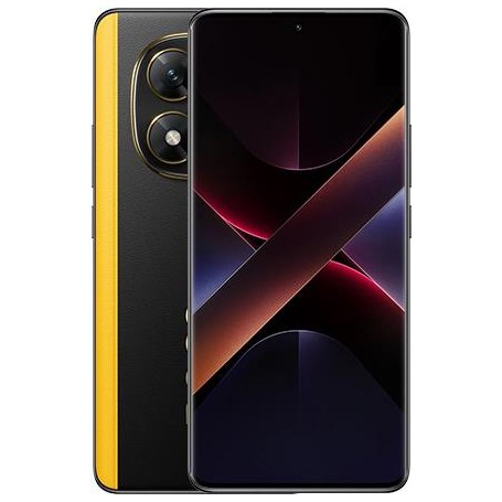 POCO X7 256GB (Black, HyperOS, Rckseite aus PU-Leder, 8 GB)
