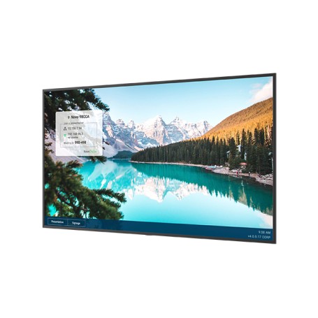 Vivitek DK653 visualizzatore di messaggi Pannello piatto per segnaletica digitale 165,1 cm (65") Wi-Fi 500 cd/m² 4K Ultra HD Ne