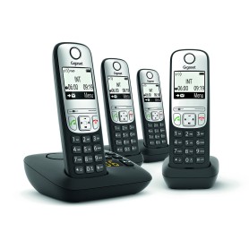Gigaset A690A Telefono analogico Identificatore di chiamata Nero, Argento (L36852-H2830-B121)