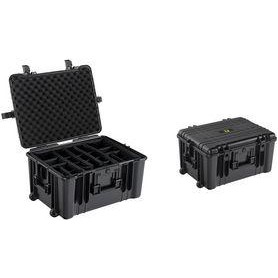 allit Universalkoffer DinoPlus Outdoor DR 26, schwarz aus schlagfestem Polypropylen (PP), mit Trennstegen, - 1 Stück (458865)