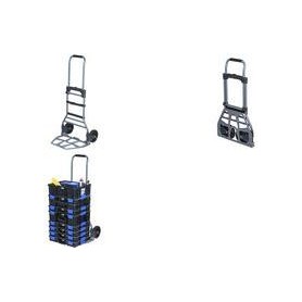 allit Transportkarre EuroPlus Roll it K110, schwarz Aluminium-Stahlrohr-Konstruktion, einklappbar, leicht - 1 Stück (454380)